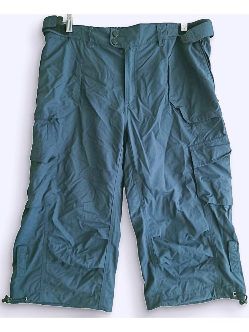Altura Navy Blue Capri Jogger Nylon Track Pants Y2K (M)